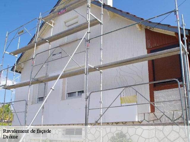 Ravalement de façade Drôme