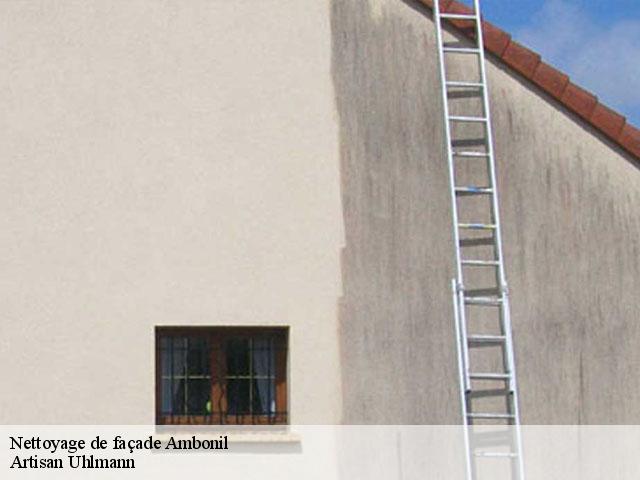 Nettoyage de façade  ambonil-26800 Artisan Uhlmann