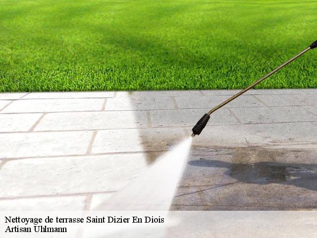 Nettoyage de terrasse  saint-dizier-en-diois-26310 Artisan Uhlmann
