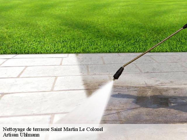 Nettoyage de terrasse  saint-martin-le-colonel-26190 Artisan Uhlmann