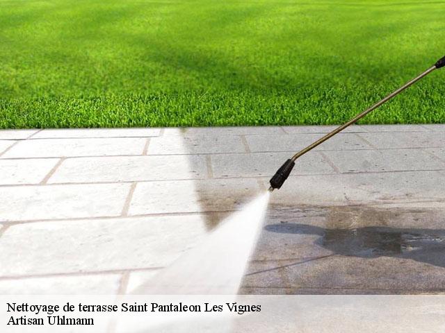 Nettoyage de terrasse  saint-pantaleon-les-vignes-26770 Artisan Uhlmann
