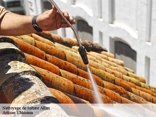 Nettoyage de toiture allan-26780 Artisan Uhlmann